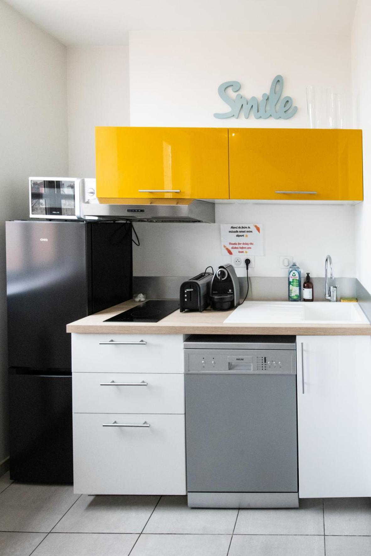 Duplex Scandinave A Cosy Et Calme - Lyon Part-Dieu Exterior foto