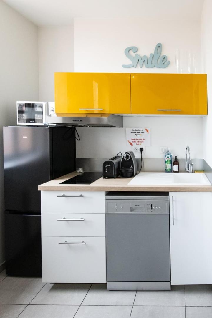 Duplex Scandinave A Cosy Et Calme - Lyon Part-Dieu Exterior foto